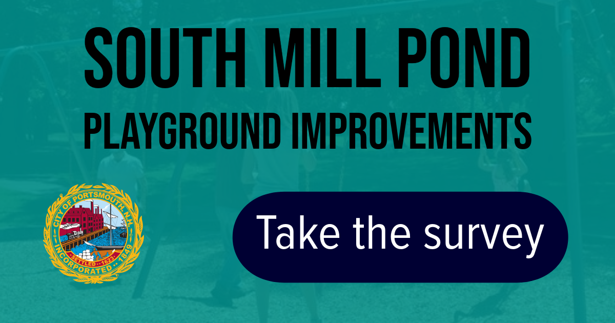 South Mill Pond Graphic with Link to Take the survey